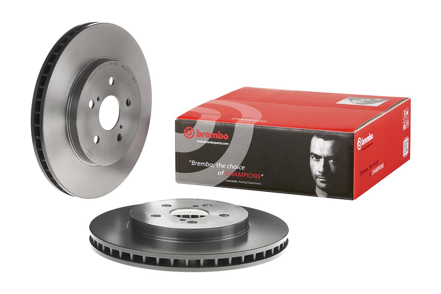 Brembo Premium UV Coated Brake Rotors 09.A109.11
