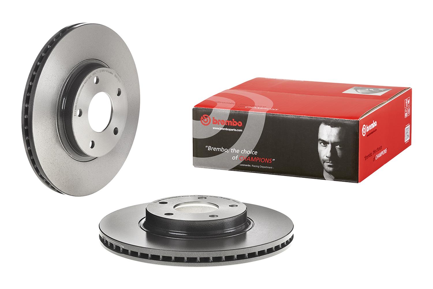 Brembo Premium UV Coated Brake Rotors 09.A113.11