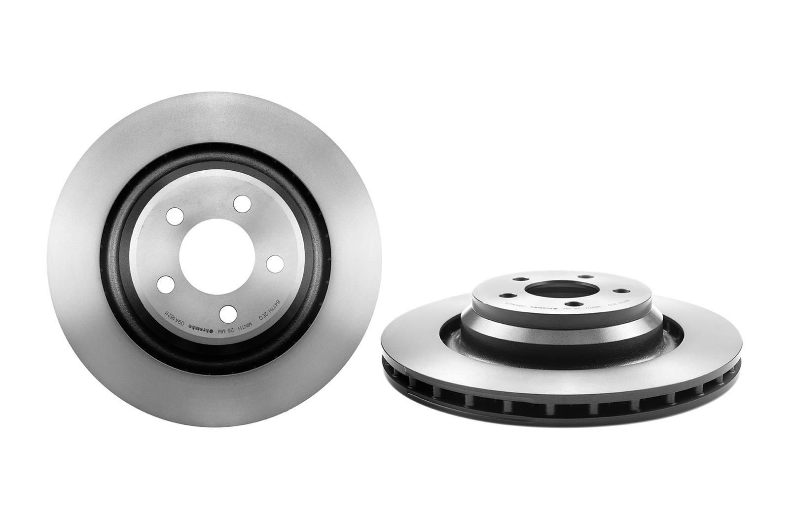 Brembo Premium UV Coated Brake Rotors 09.A182.11