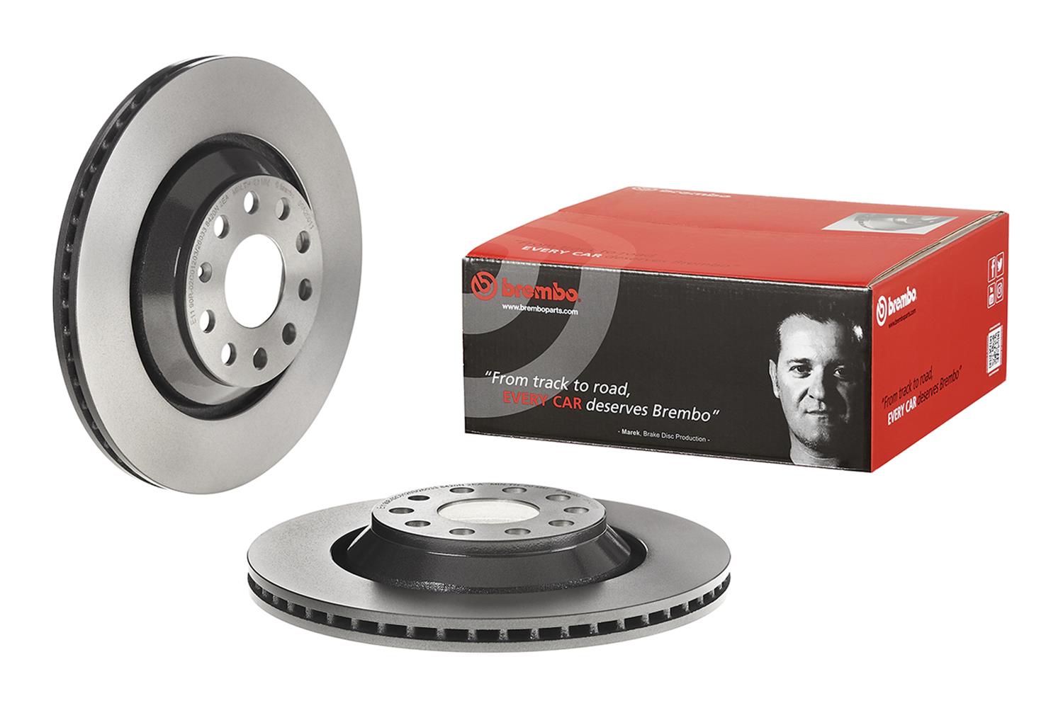 Brembo Premium UV Coated Brake Rotors 09.A200.11