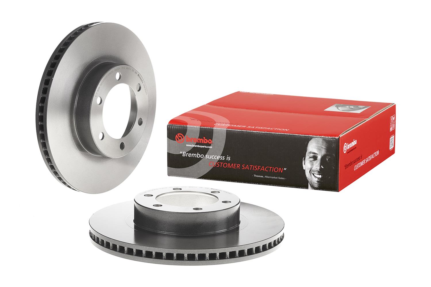 Brembo Premium UV Coated Brake Rotors 09.A204.11