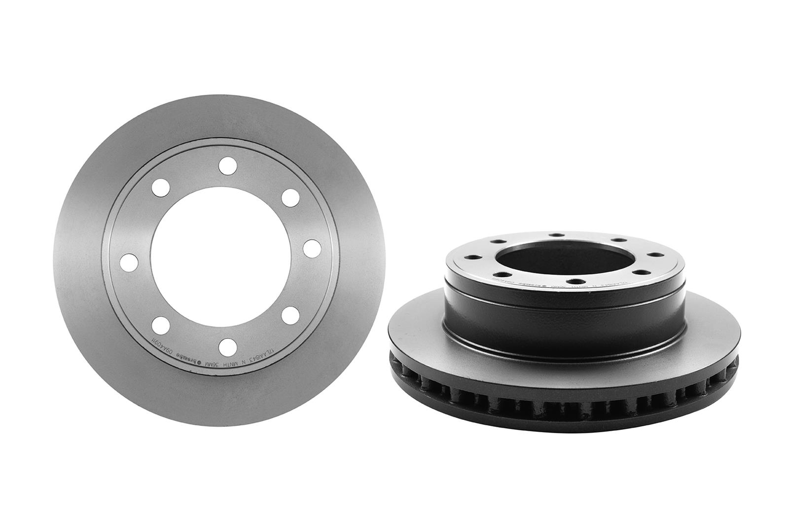 Brembo Premium UV Coated Brake Rotors 09.A409.11