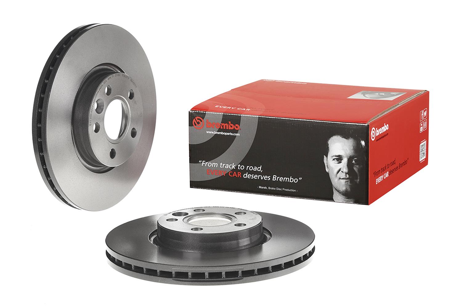 Brembo Premium UV Coated Brake Rotors 09.A427.11