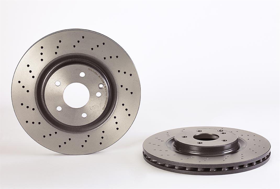 Brembo Premium UV Coated Brake Rotors 09.A448.21