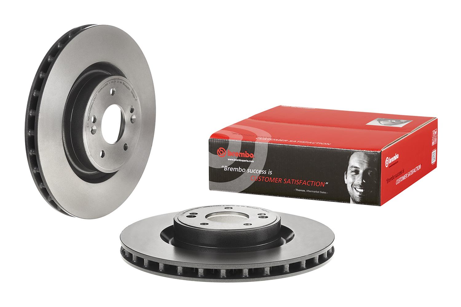 Brembo Premium UV Coated Brake Rotors 09.A554.11
