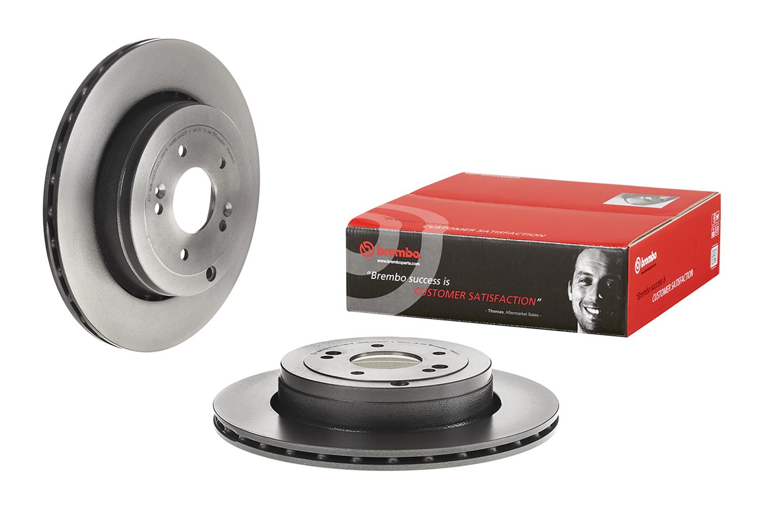Brembo Premium UV Coated Brake Rotors 09.A555.11