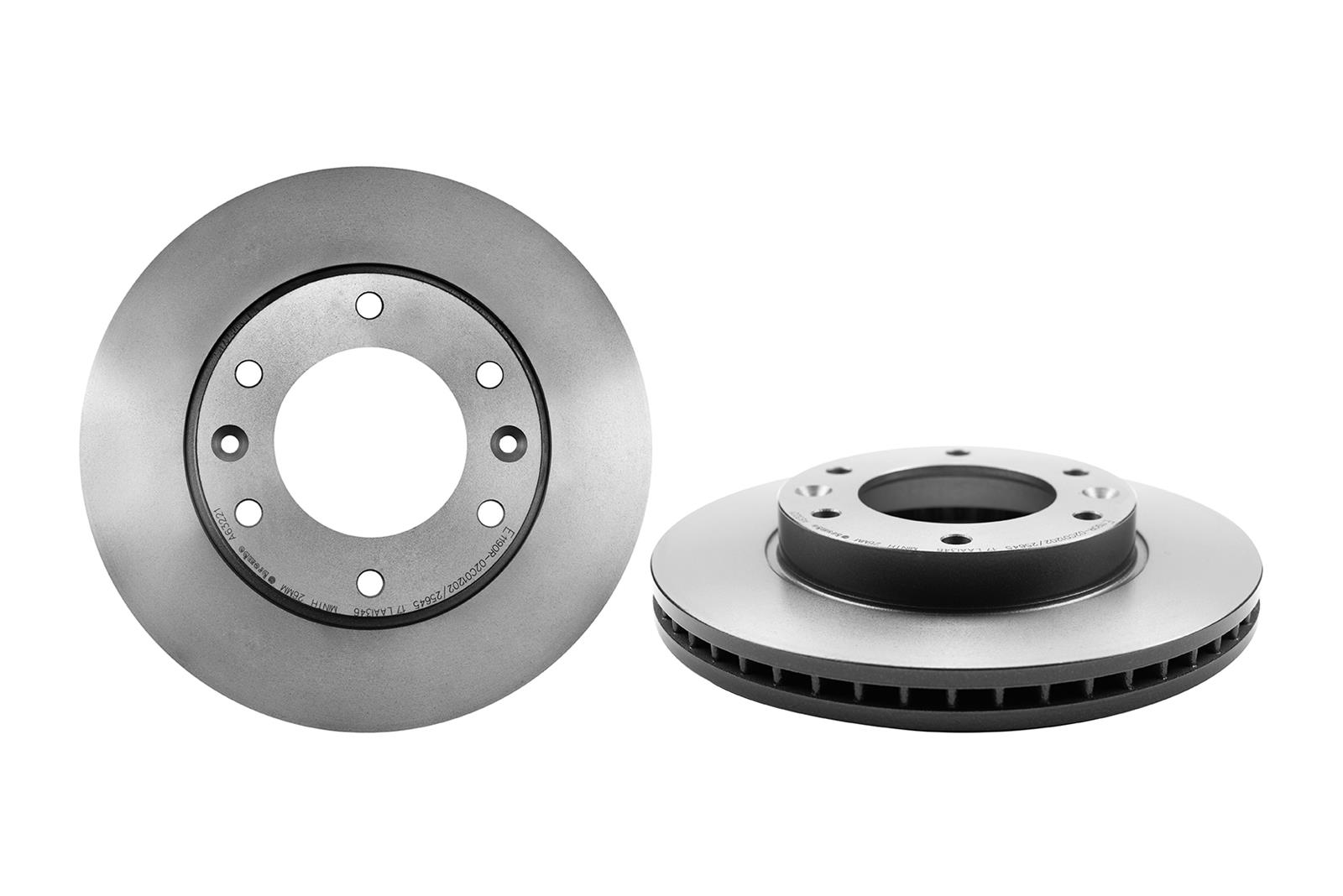 Brembo Premium UV Coated Brake Rotors 09.A632.21