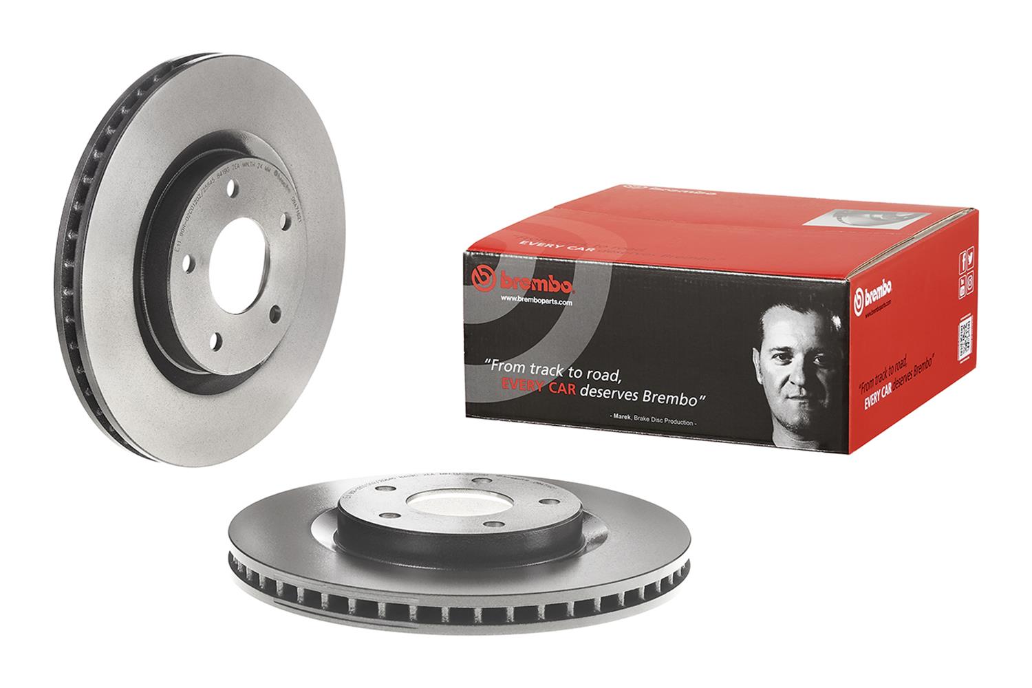 Brembo Premium UV Coated Brake Rotors 09.A716.21