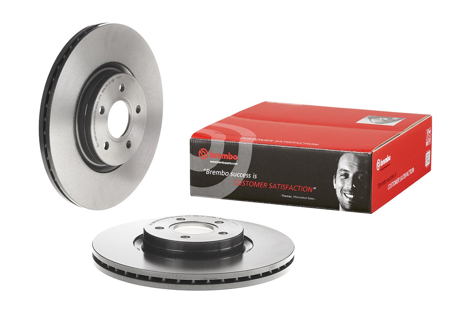 Brembo Premium UV Coated Brake Rotors 09.A728.11