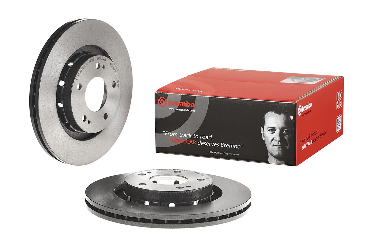 Brembo Premium UV Coated Brake Rotors 09.A738.11