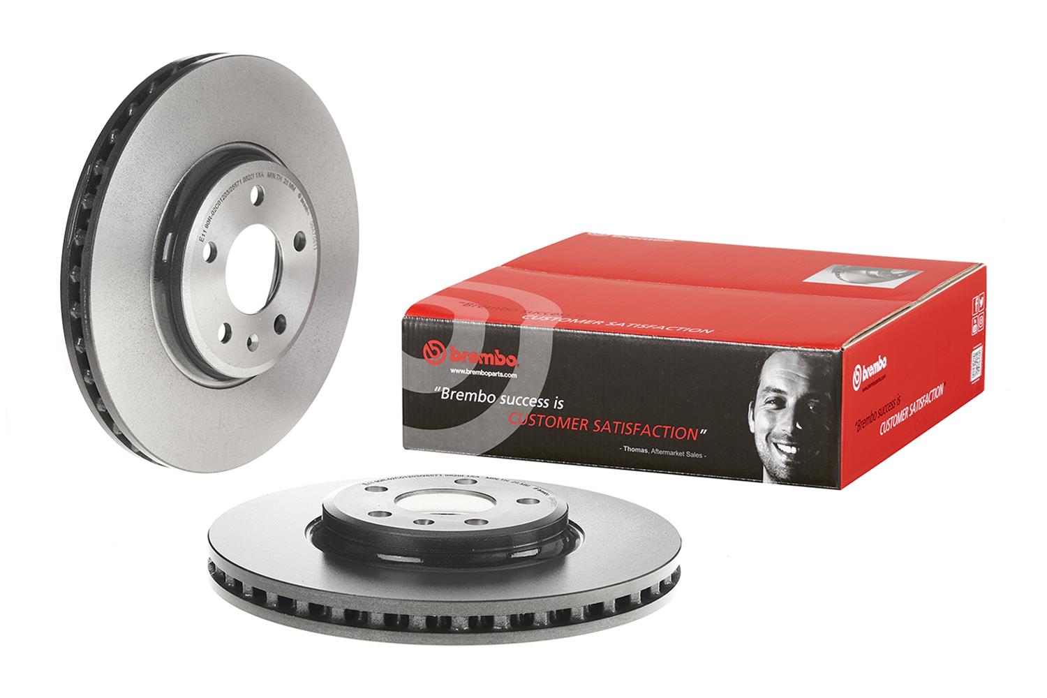 Brembo Premium UV Coated Brake Rotors 09.A758.11
