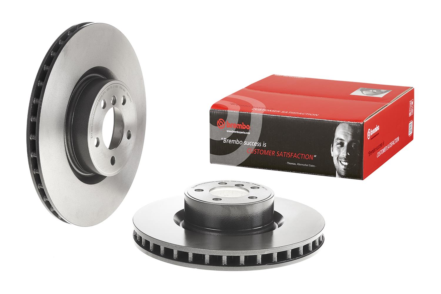 Brembo Premium UV Coated Brake Rotors 09.A771.11