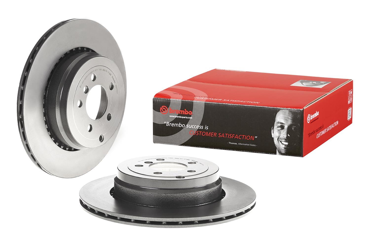 Brembo Premium UV Coated Brake Rotors 09.A772.11