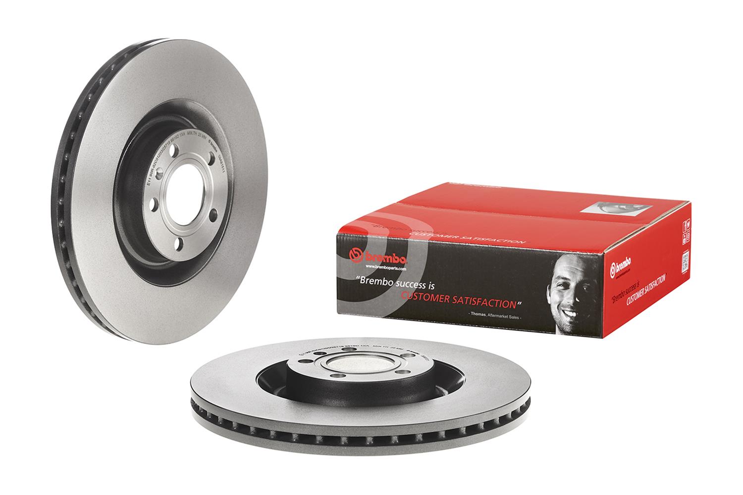 Brembo Premium UV Coated Brake Rotors 09.A815.11