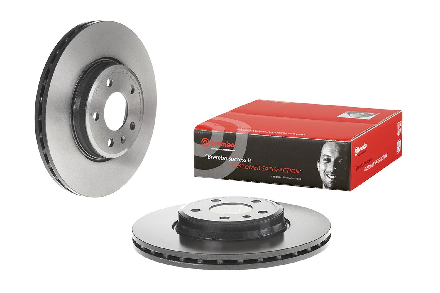 Brembo Premium UV Coated Brake Rotors 09.A820.11