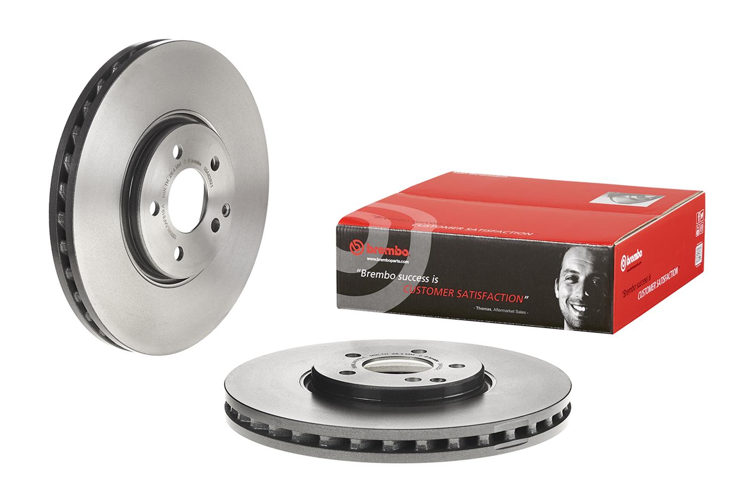 Brembo Premium UV Coated Brake Rotors 09.A828.21
