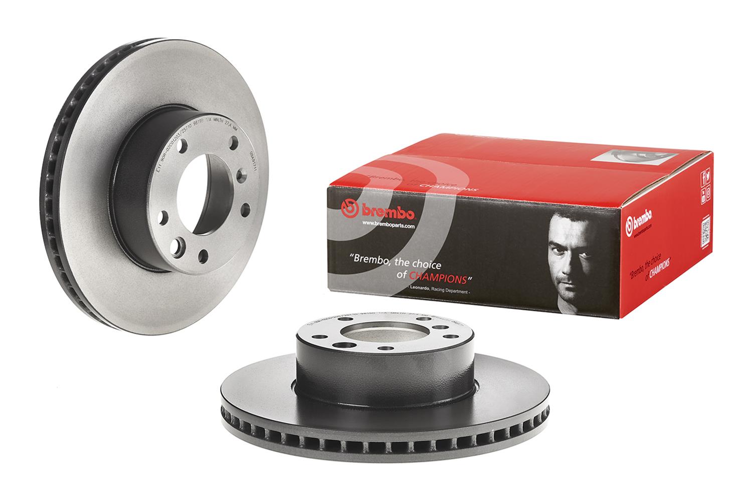 Brembo Premium UV Coated Brake Rotors 09.A917.11