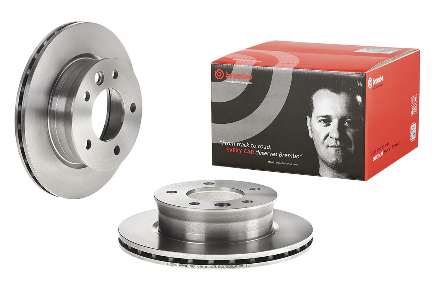 Brembo Premium UV Coated Brake Rotors 09.A922.14
