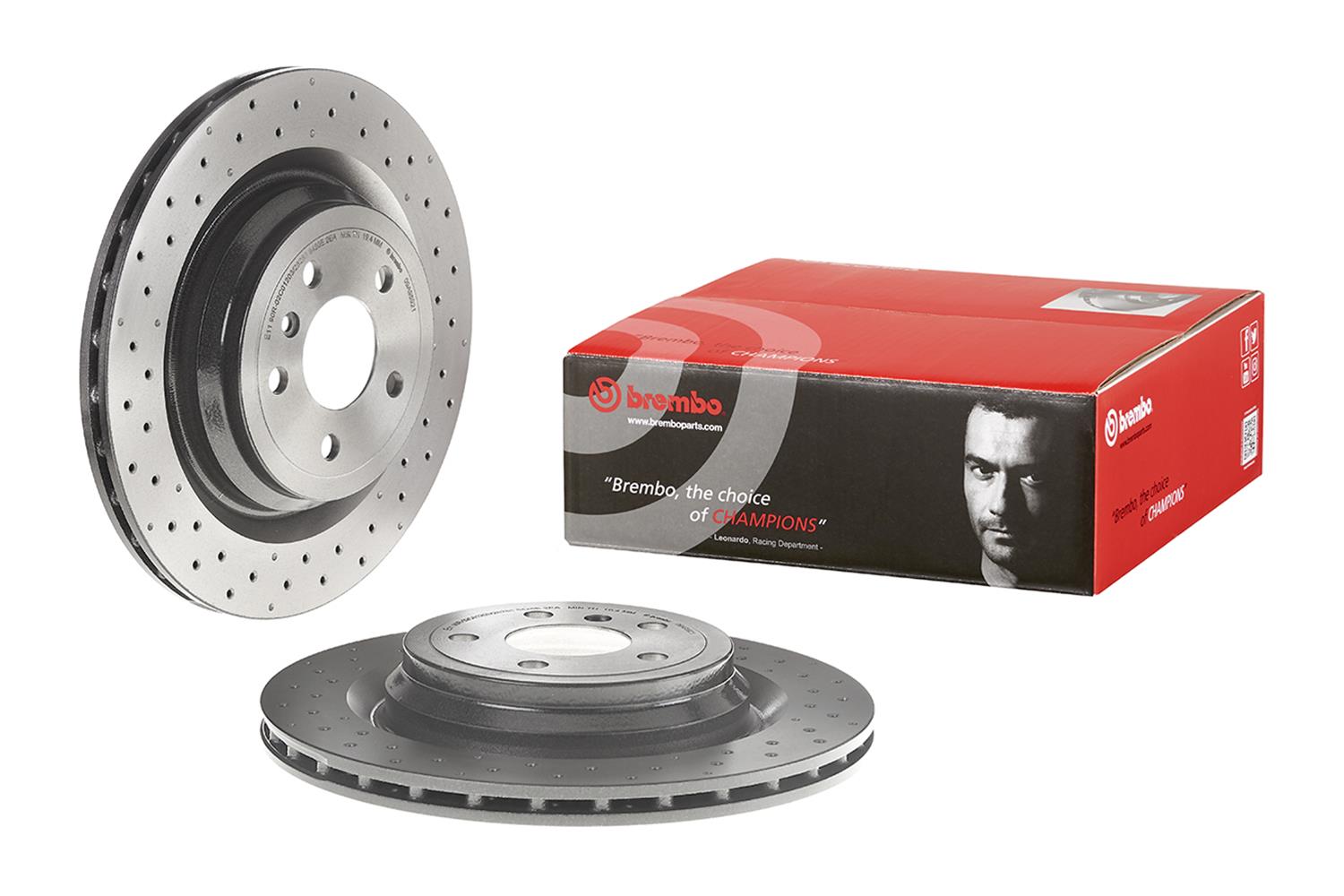 Brembo Premium UV Coated Brake Rotors 09.A959.21