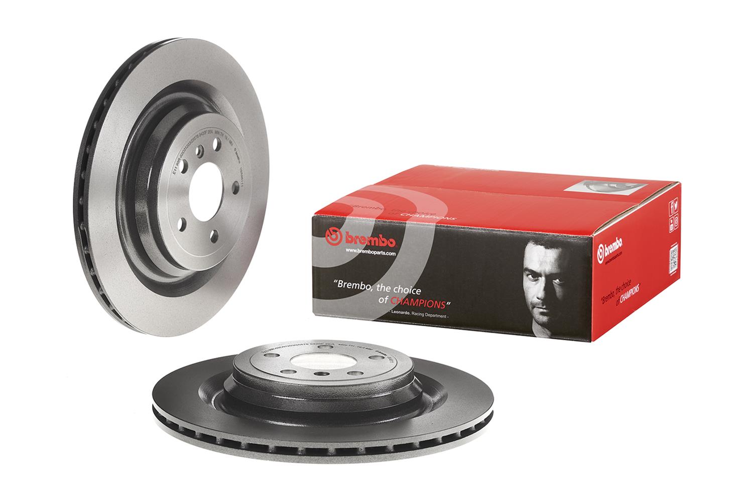 Brembo Premium UV Coated Brake Rotors 09.A961.11