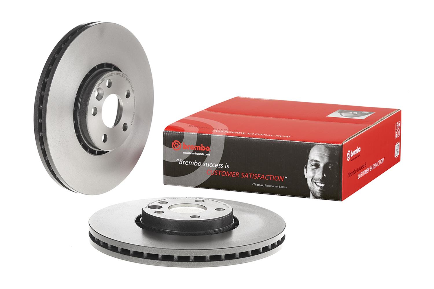Brembo Premium UV Coated Brake Rotors 09.B025.11