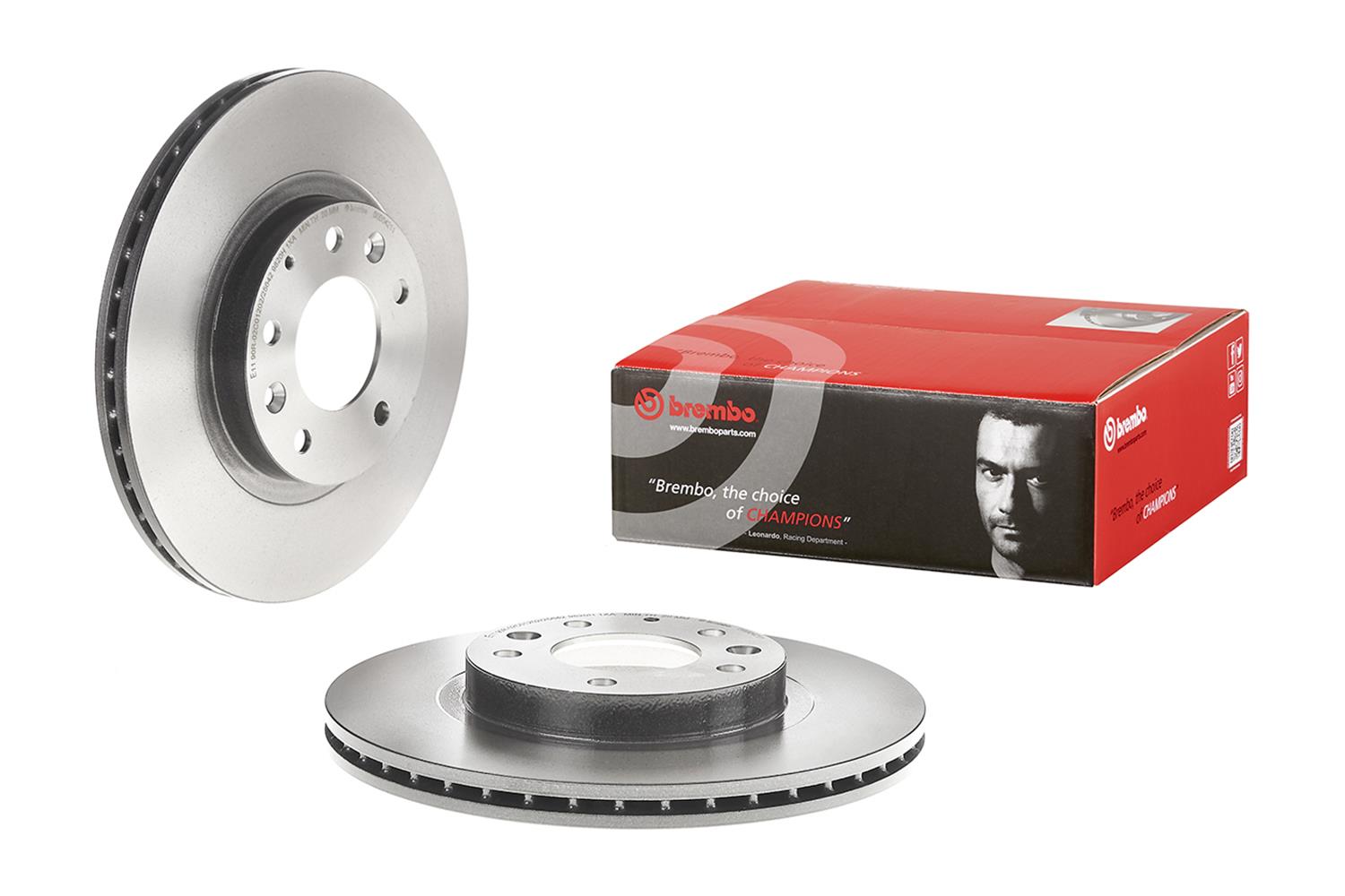 Brembo Premium UV Coated Brake Rotors 09.B042.11