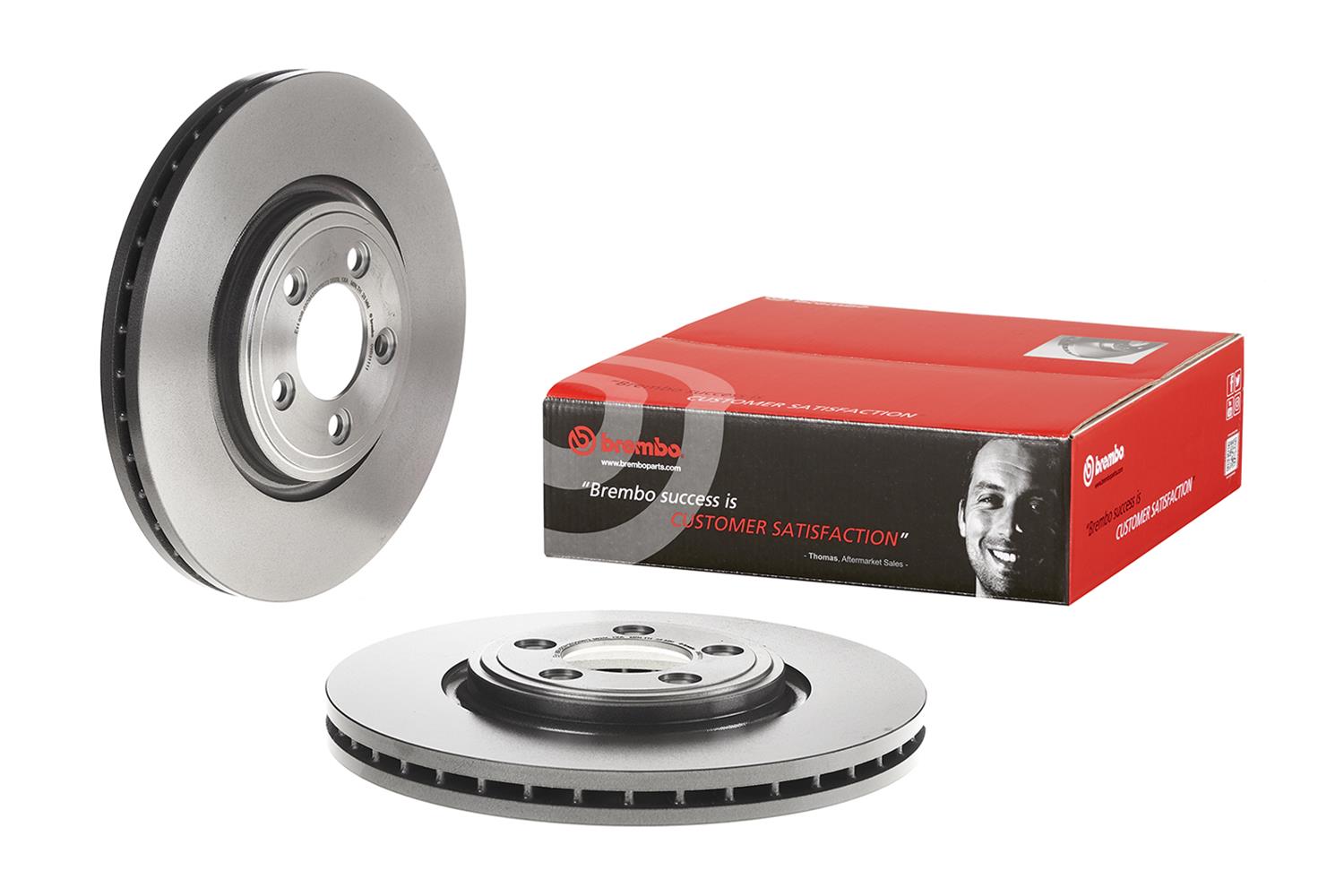 Brembo Premium UV Coated Brake Rotors 09.B311.11