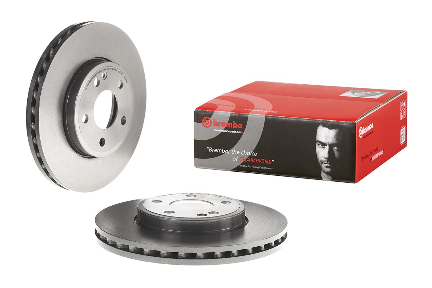 Brembo Premium UV Coated Brake Rotors 09.B436.41