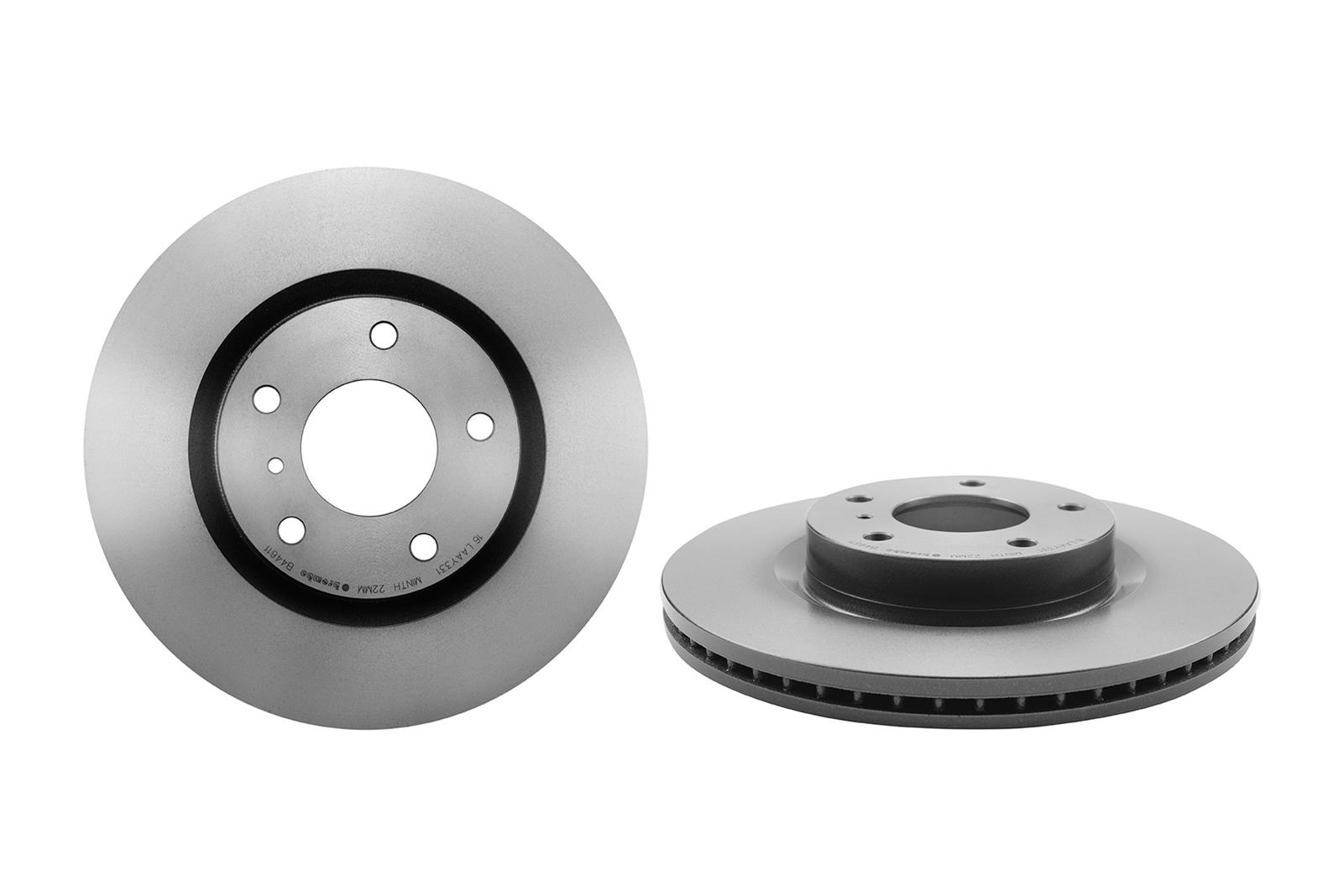 Brembo Premium UV Coated Brake Rotors 09.B446.11