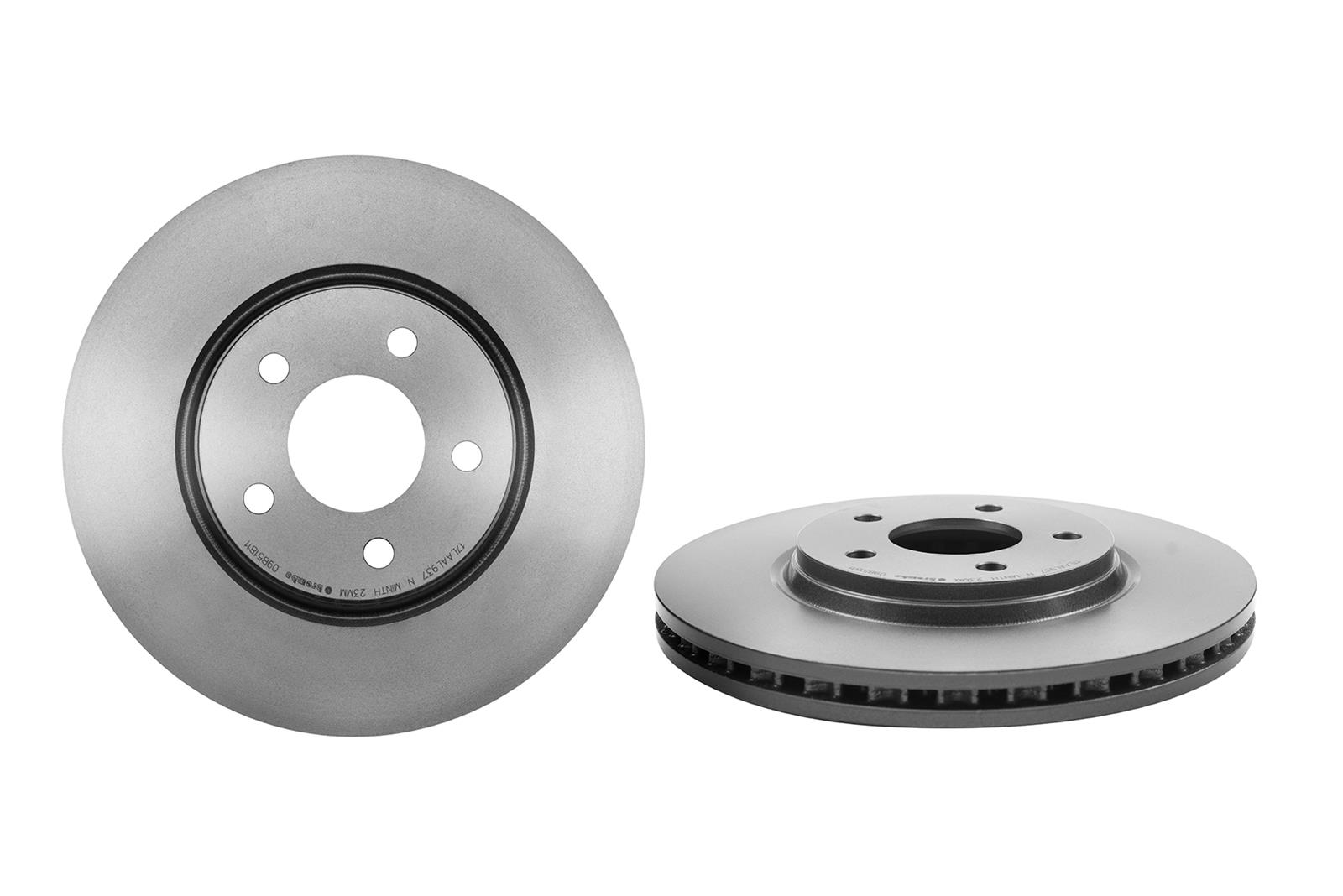 Brembo Premium UV Coated Brake Rotors 09.B518.11
