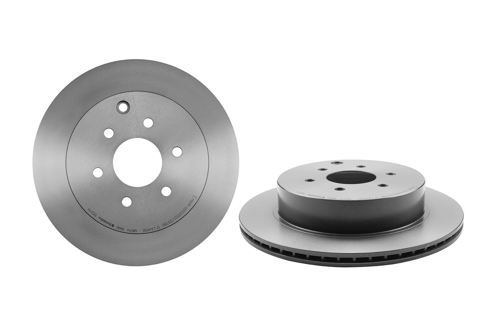 Brembo Premium UV Coated Brake Rotors 09.B521.11