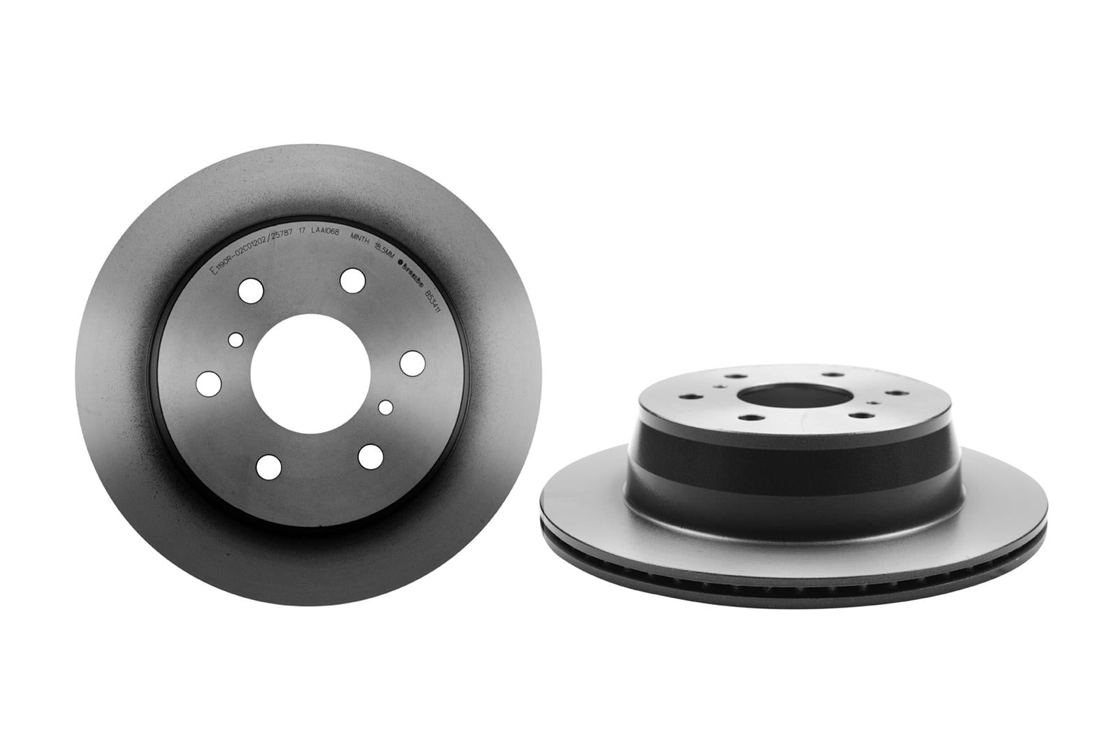 Brembo Premium UV Coated Brake Rotors 09.B534.11