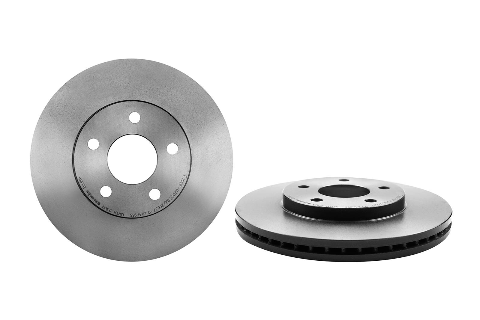 Brembo Premium UV Coated Brake Rotors 09.B536.11