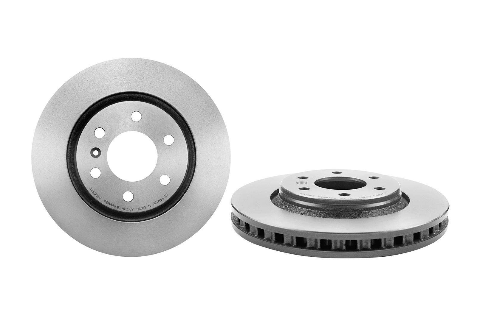 Brembo Premium UV Coated Brake Rotors 09.B537.11