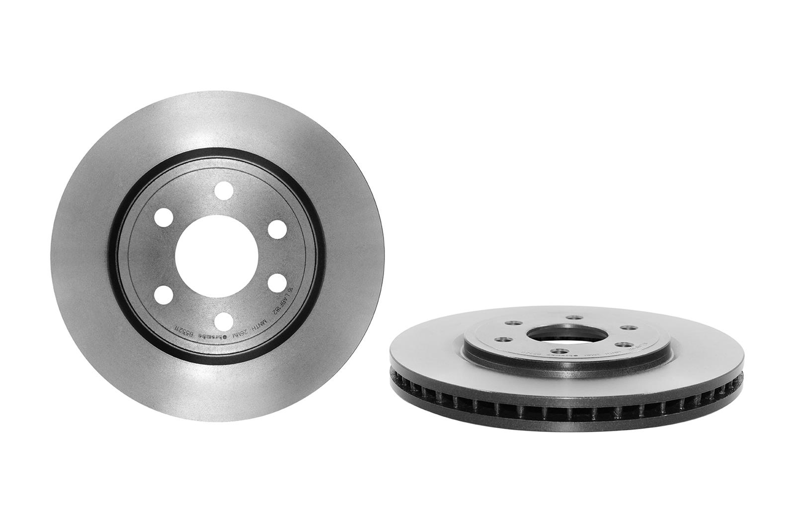 Brembo Premium UV Coated Brake Rotors 09.B552.11