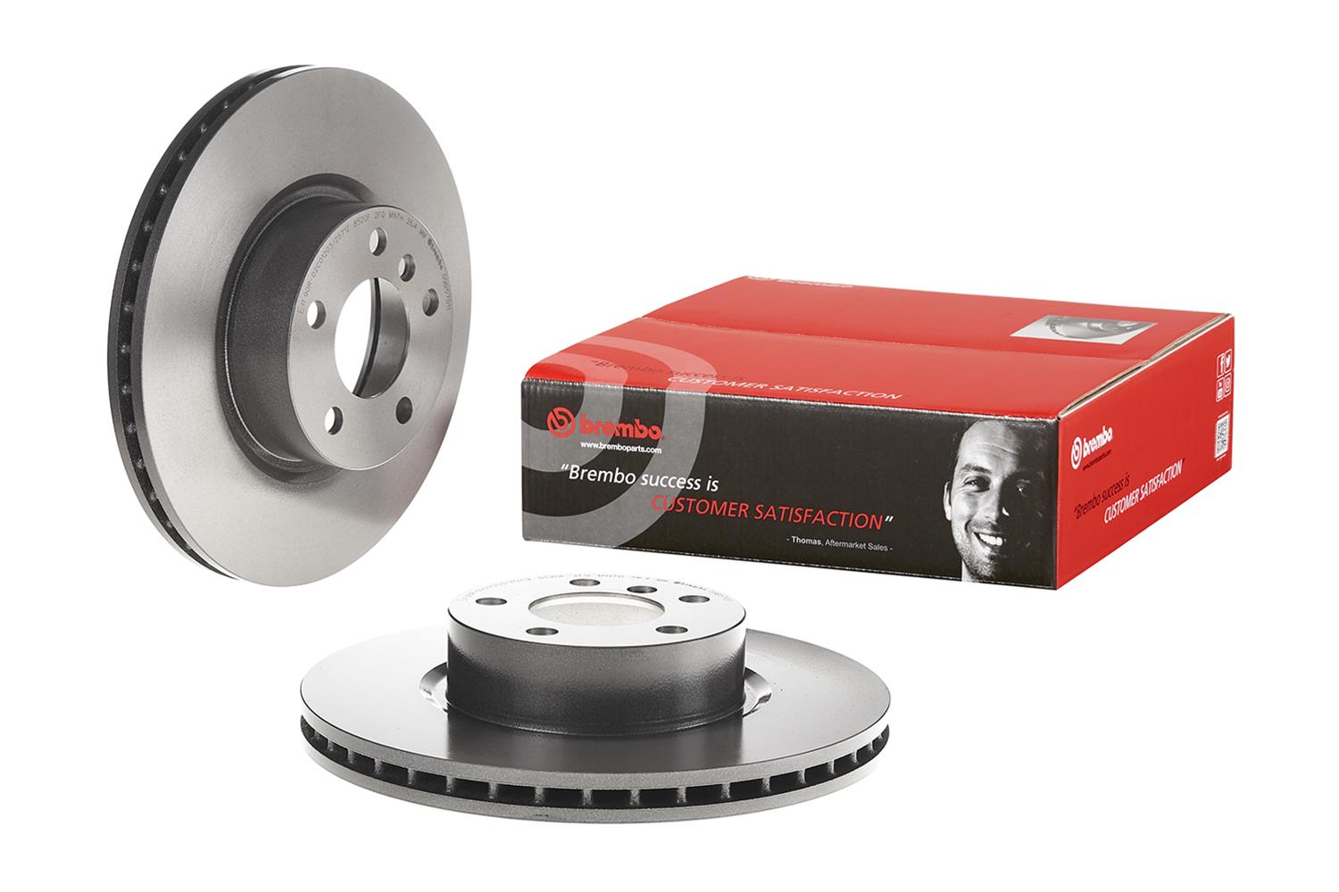 Brembo Premium UV Coated Brake Rotors 09.B570.11