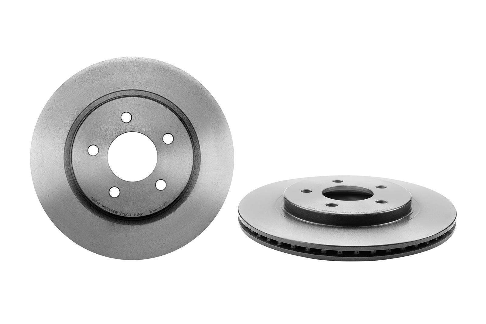 Brembo Premium UV Coated Brake Rotors 09.B585.11