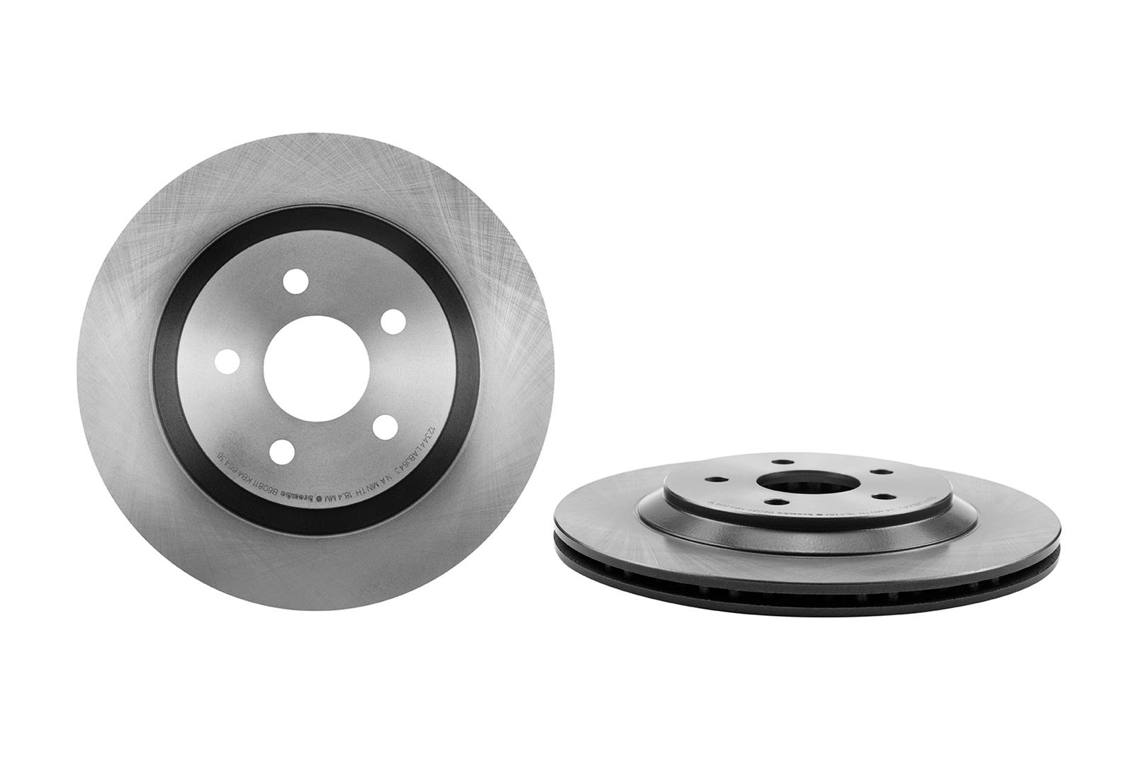 Brembo Premium UV Coated Brake Rotors 09.B608.11