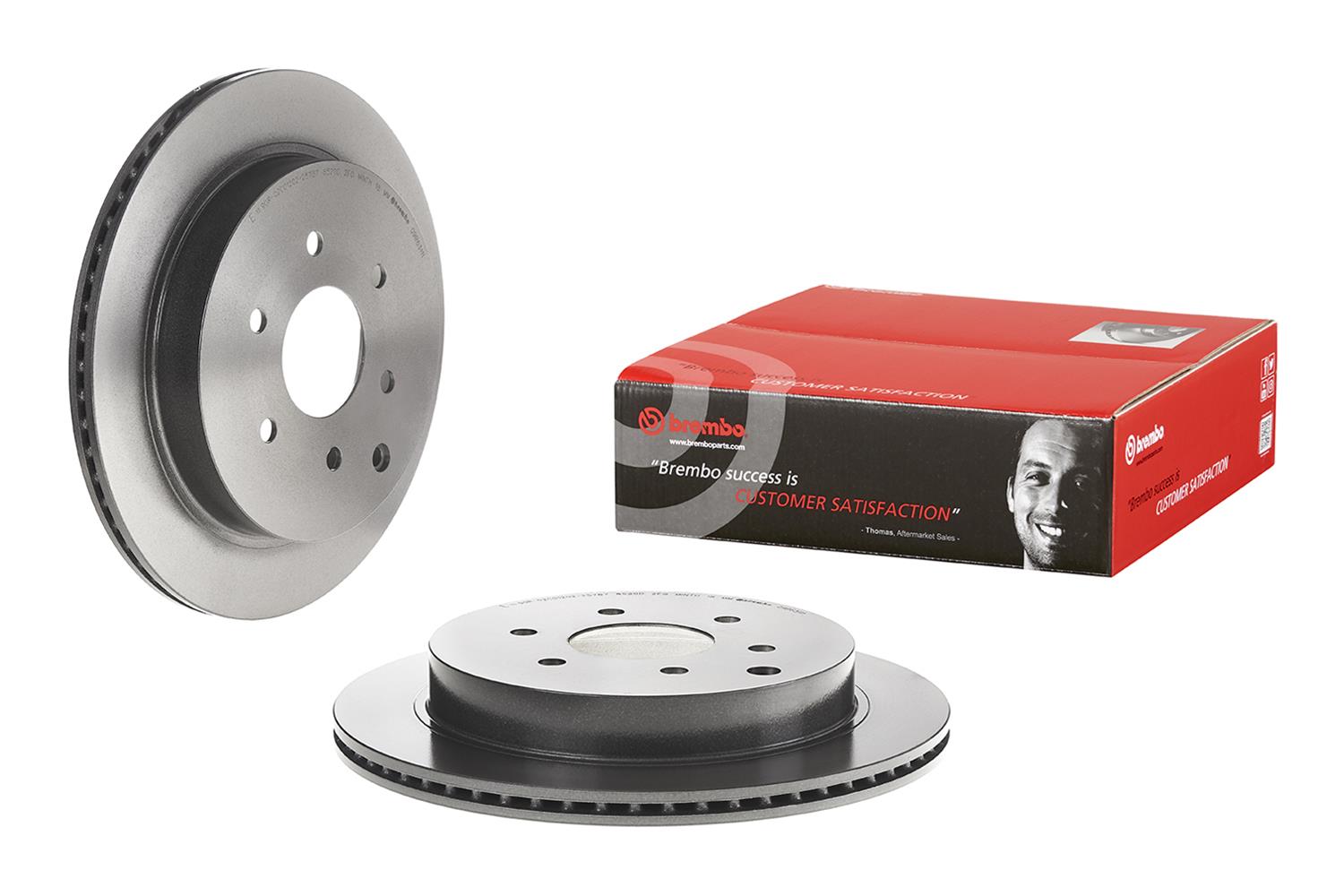 Brembo Premium UV Coated Brake Rotors 09.B631.11