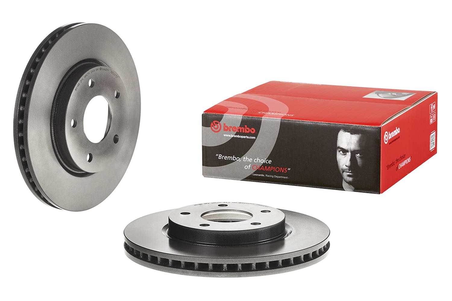 Brembo Premium UV Coated Brake Rotors 09.B647.21