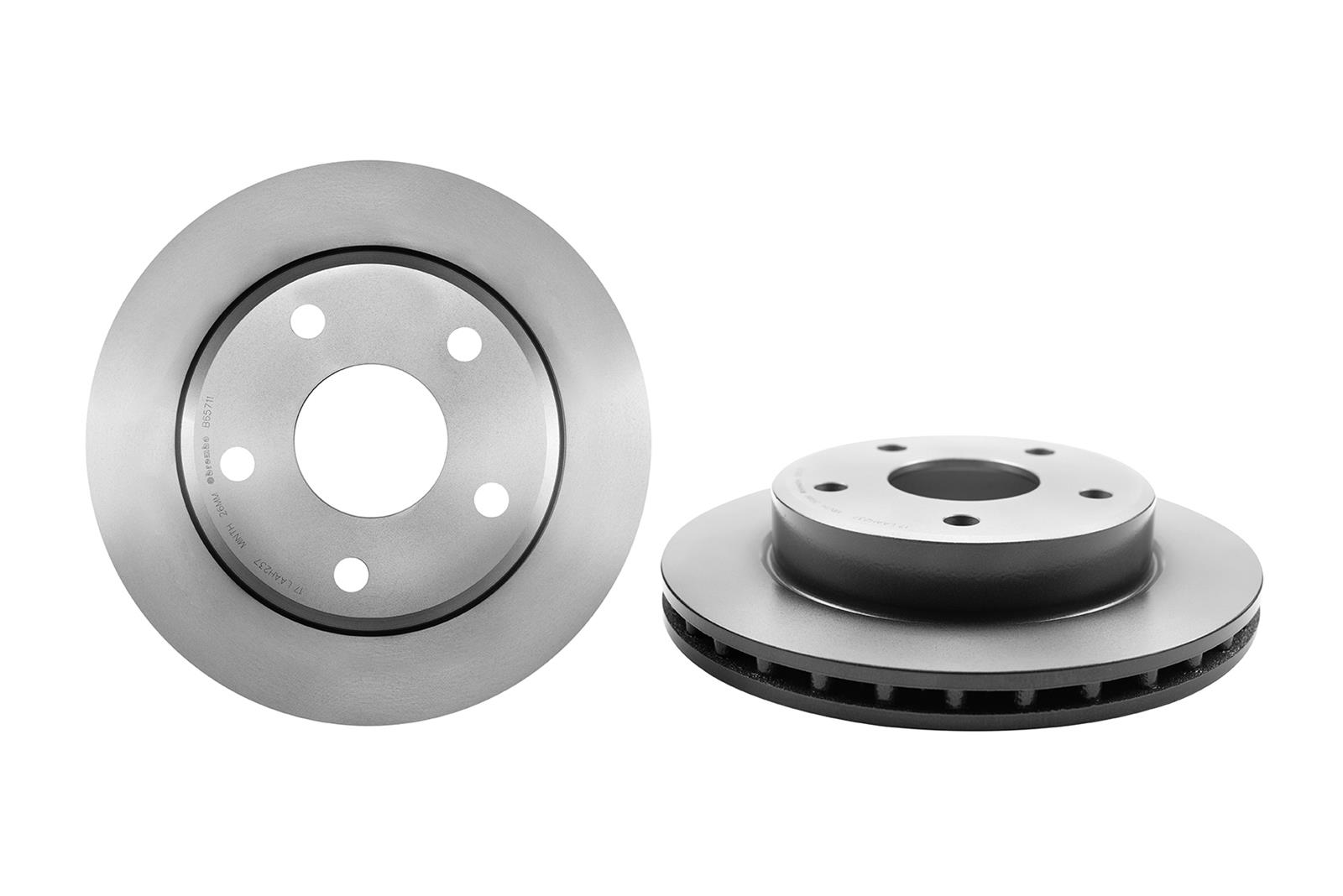 Brembo Premium UV Coated Brake Rotors 09.B657.11