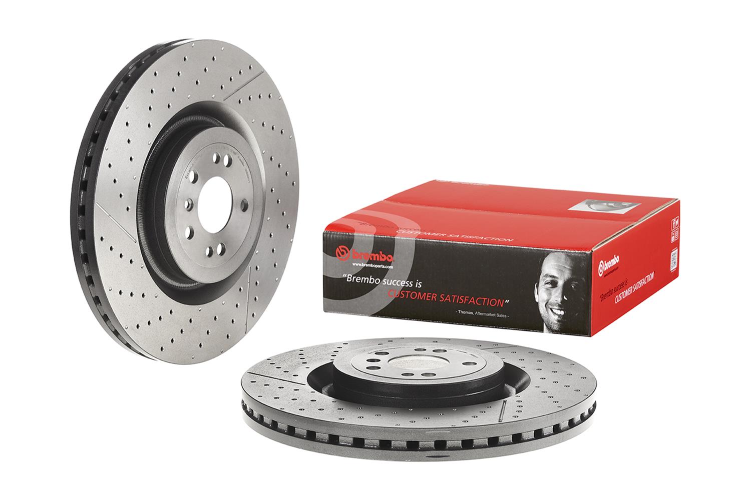 Brembo Premium UV Coated Brake Rotors 09.B805.11