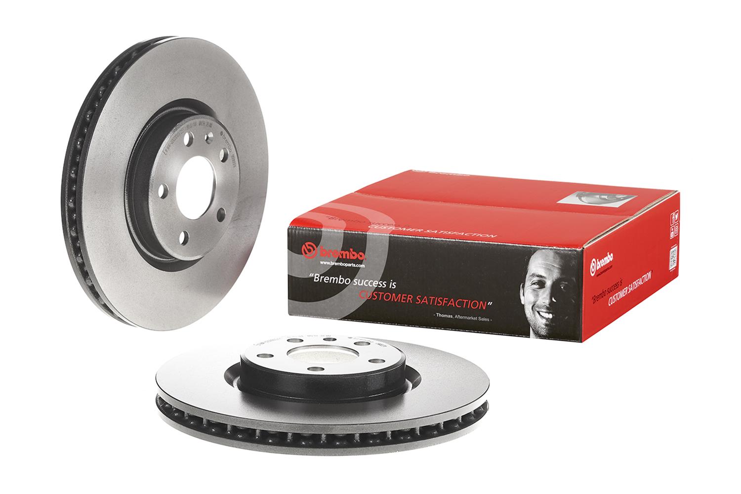 Brembo Premium UV Coated Brake Rotors 09.B822.11