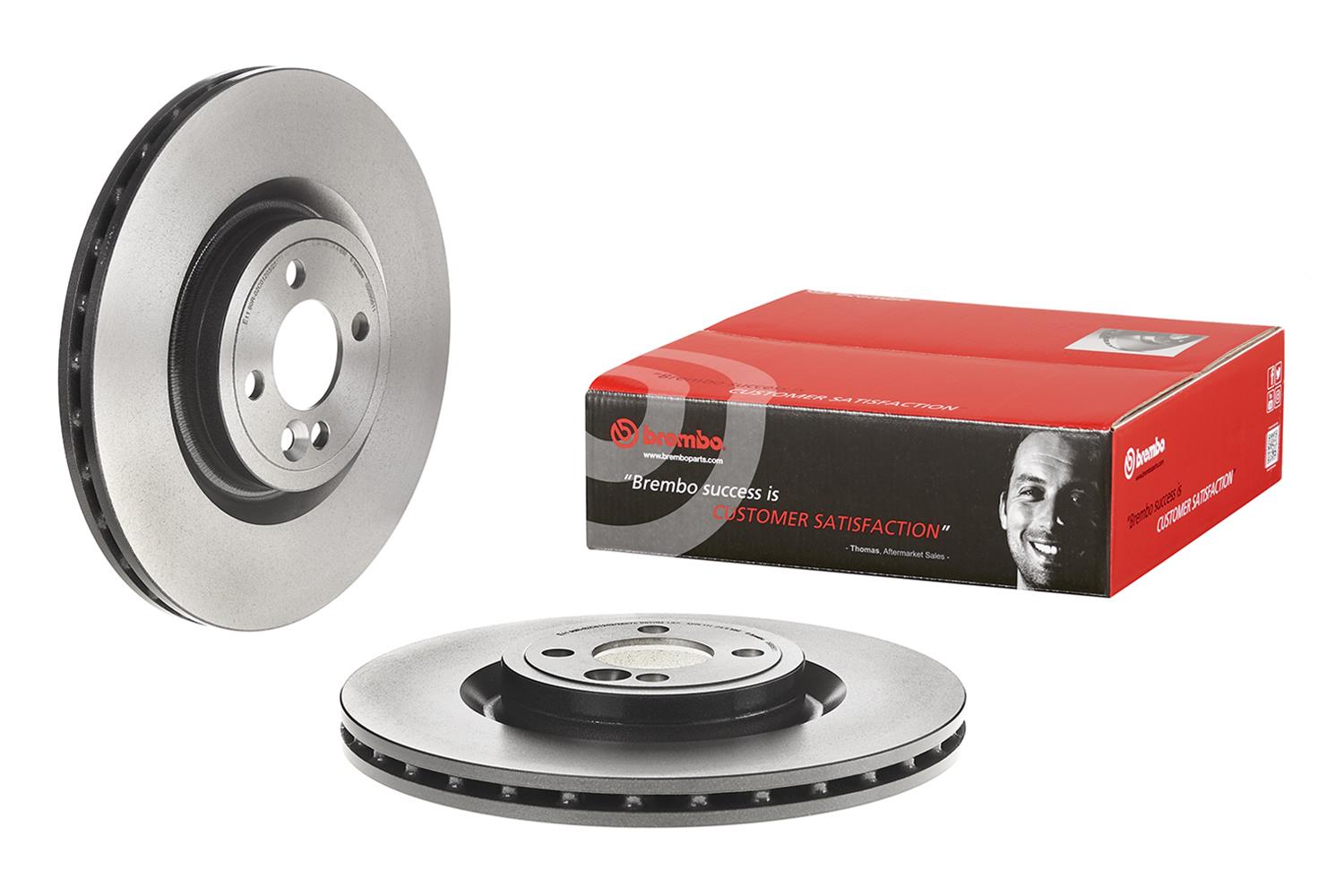 Brembo Premium UV Coated Brake Rotors 09.B956.11