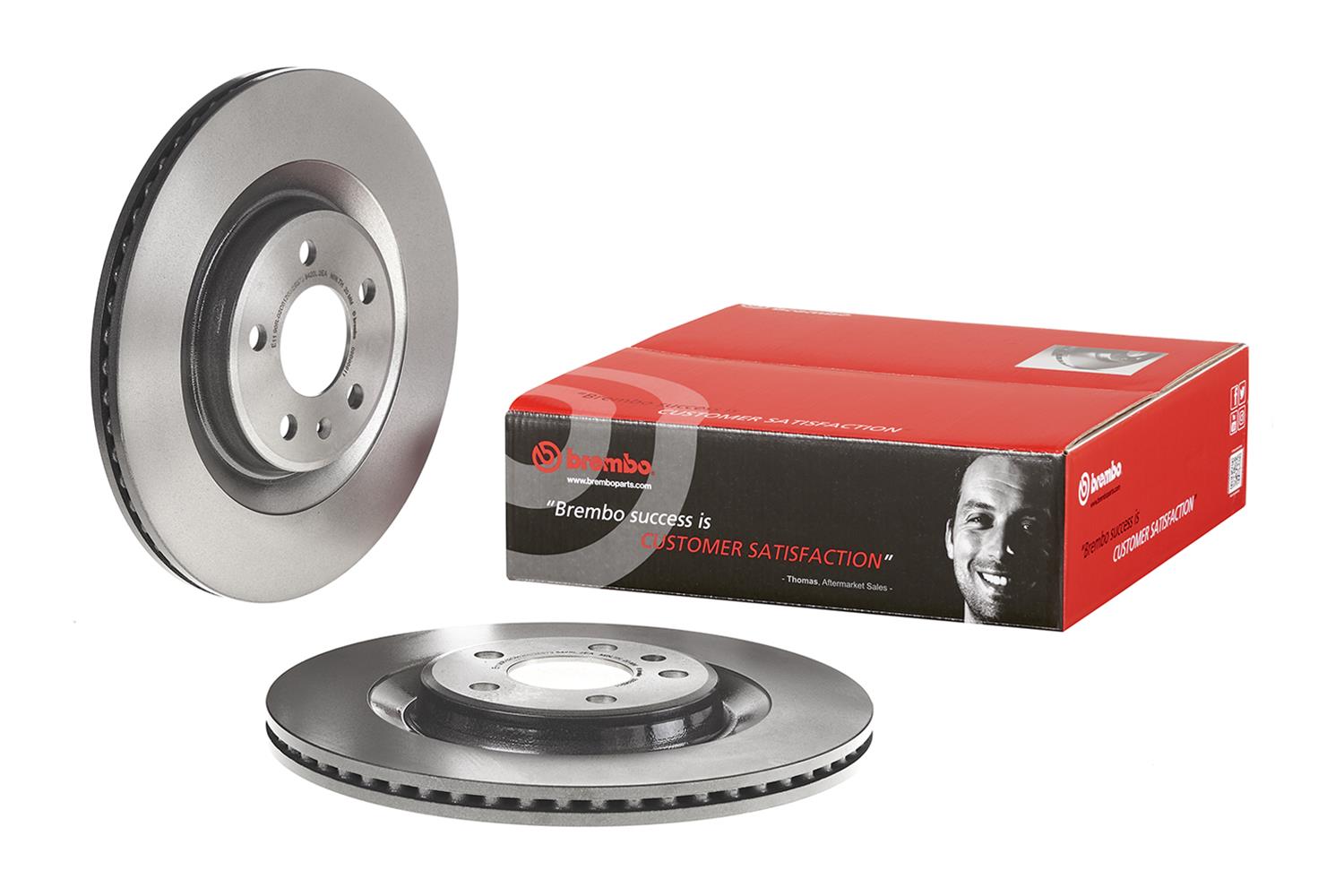 Brembo Premium UV Coated Brake Rotors 09.B969.11