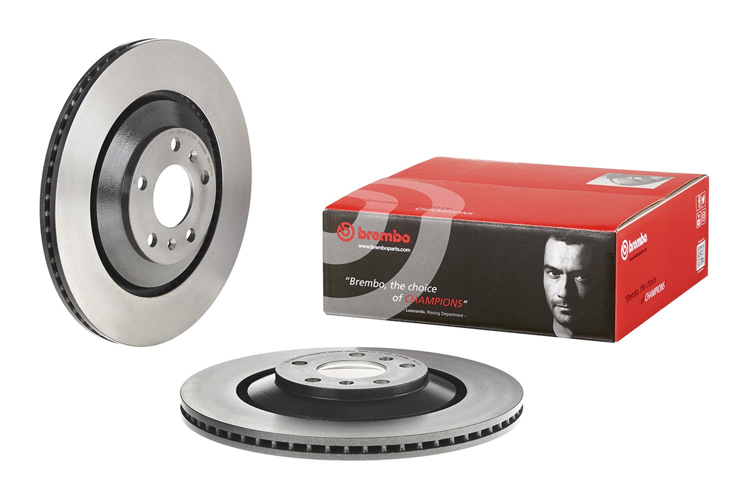 Brembo Premium UV Coated Brake Rotors 09.C137.11