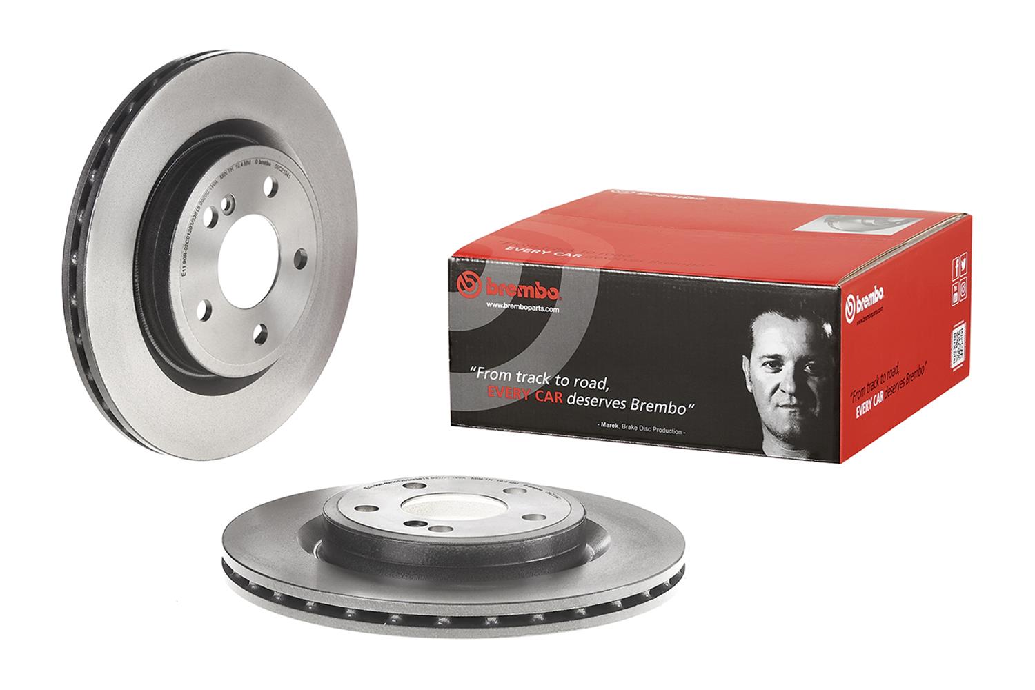 Brembo Premium UV Coated Brake Rotors 09.C219.41