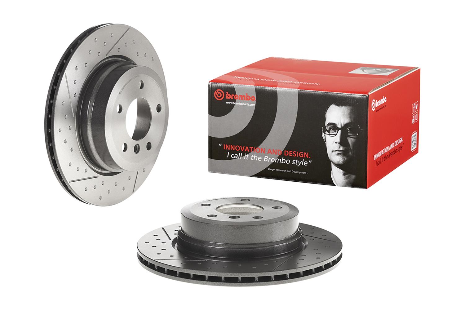 Brembo Premium UV Coated Brake Rotors 09.C315.21