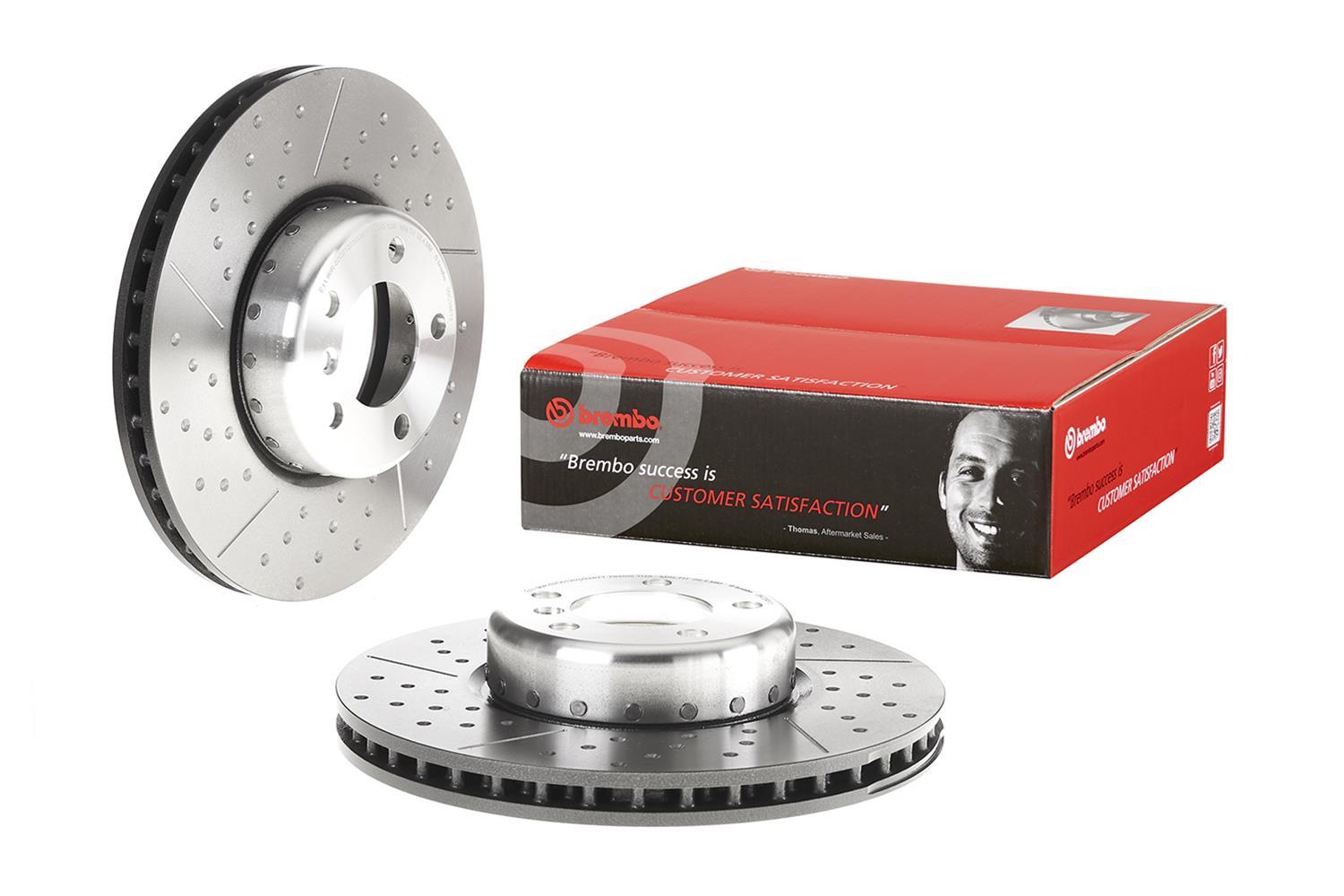 Brembo Premium UV Coated Brake Rotors 09.C398.13