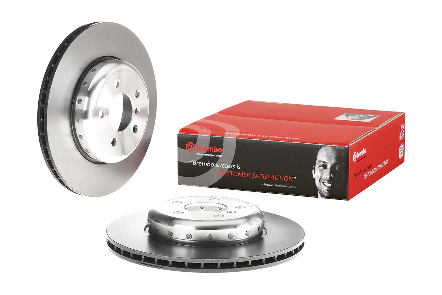Brembo Premium UV Coated Brake Rotors 09.C404.13